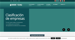 Desktop Screenshot of gesycal.com
