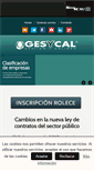 Mobile Screenshot of gesycal.com